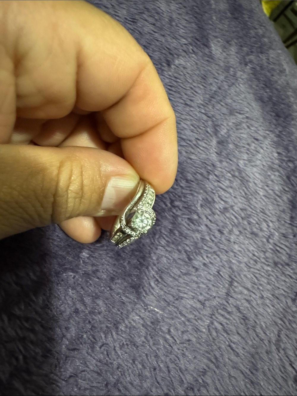 14K White Gold Diamond Ring – 1.00 CTW